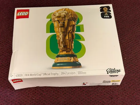 LEGO Editions FIFA World Cup Official Trophy Building Set NEW Free Shipping