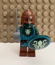 LEGO Kraken Warrior Female Minifigure (idea234) - Castle - Vikings - Medieval