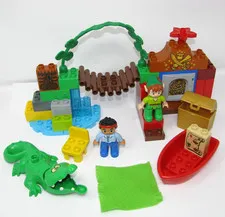 LEGO DUPLO: Peter Pan's Visit (10526) 100% Complete Piece Count alligator boat