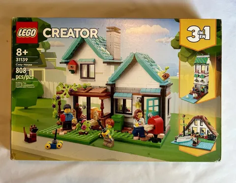 Lego Creator 3 In 1 Cozy House #31139 Only 1 Pkg Opened