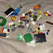 LEGO Bulk Lot Mixed Bricks & Parts, Multicolor Plastic, Bag