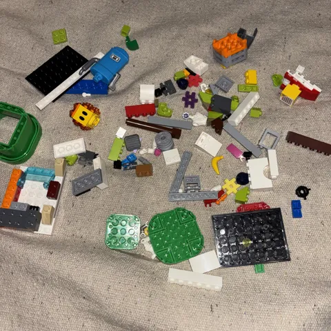LEGO Bulk Lot Mixed Bricks & Parts, Multicolor Plastic, Bag