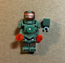 Lego-like Marvel WAR MACHINE - MCU Iron Man Minifigure Custom