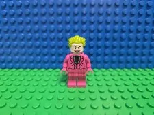Lego Joker Minifigure sh0704 76188 DC Super Heroes Batman CMF Lot Rare Retired 
