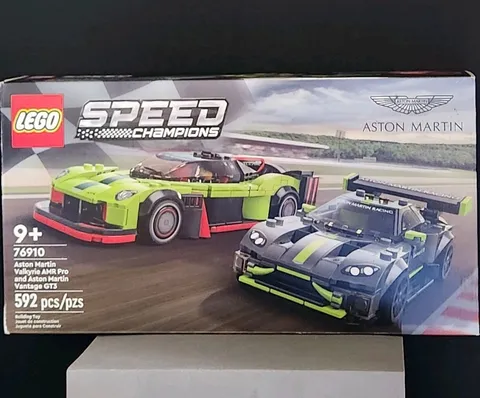 Lego Speed Champions 76910 Aston Martin Valkyrie AMR Pro &Vantage GT3 New Sealed