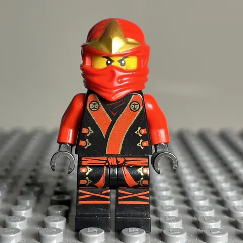 Lego Ninjago Kai The Final Battle Red Ninja Minifigure 70500 njo0071 - 1Z