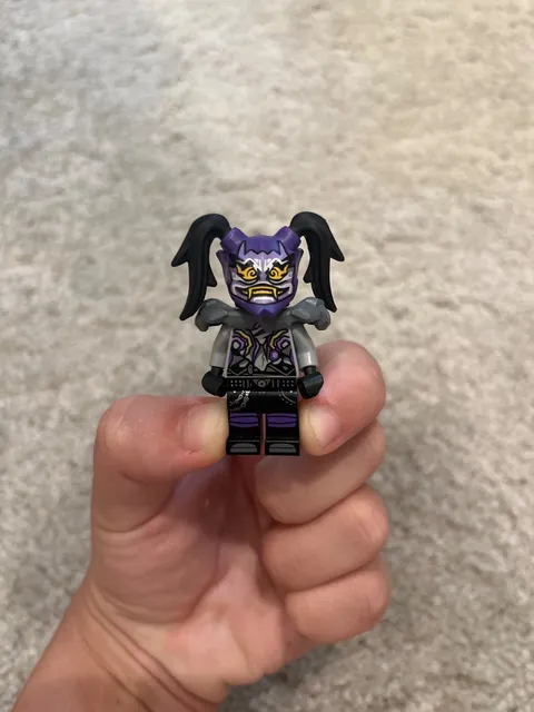 LEGO Ninjago Ultra Violet with her bike RARE