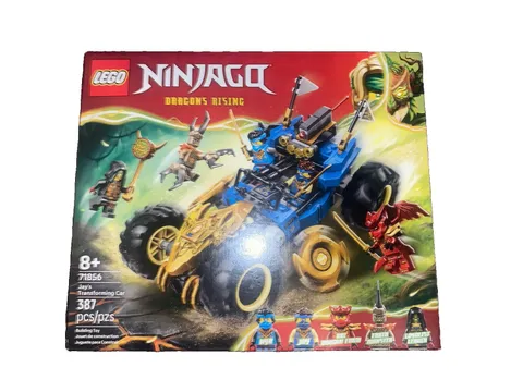 Lego Ninjago Jays Transforming Car Set 387 Pieces Age 8+