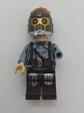 LEGO minifigure Star Lord Marvel Guardians Galaxy Peter Quill No Left Hand