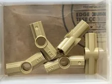 LEGO Parts - Dark Tan Technic, Axle Pin Connector Angled #3 - No 32016 - QTY 5