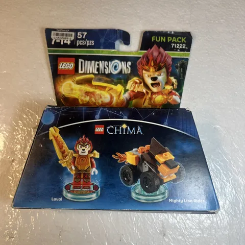 Lego Dimensions 71222 Fun Pack Chima Laval New Factory Sealed