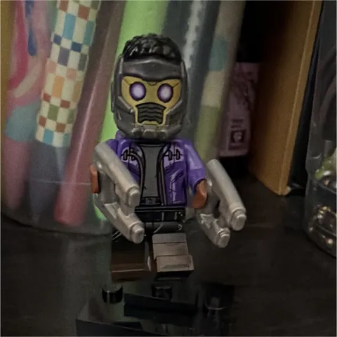 LEGO Marvel CMF Series 2 Star-Lord Minifigure Complete w/ Helmet Blasters