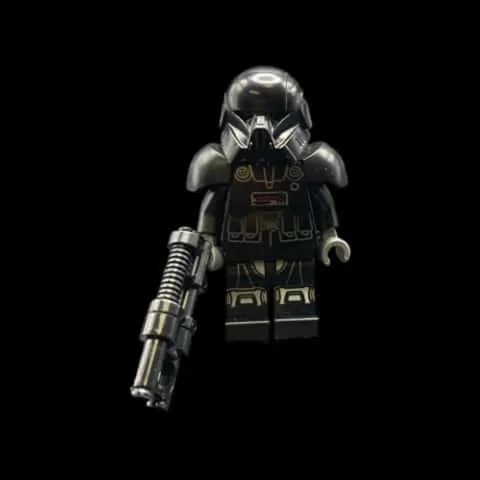 LEGO Star Wars Shadow Trooper Minifigure Stormtrooper Black Uniform