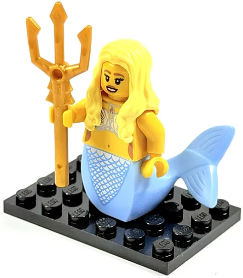 [LEGO] Series 9 *MERMAID* Minifigure Col140 Minifigure Very Good Mint Complete