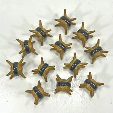 12x Lego Bionicle Thornax Fruit Spiked Ball with Black Band Pattern 85582