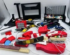 LEGO Ideas 21329 Fender Stratocaster Guitar Amp Parts Lot Straps Accessorie