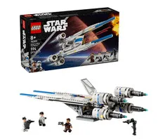 LEGO Star Wars Rebel U-Wing Starfighter Building Set - Includes Cassian Andor, D