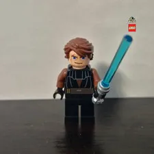LEGO Star Wars SW0183 Anakin Skywalker Clone Wars Minifigure Complete Genuine