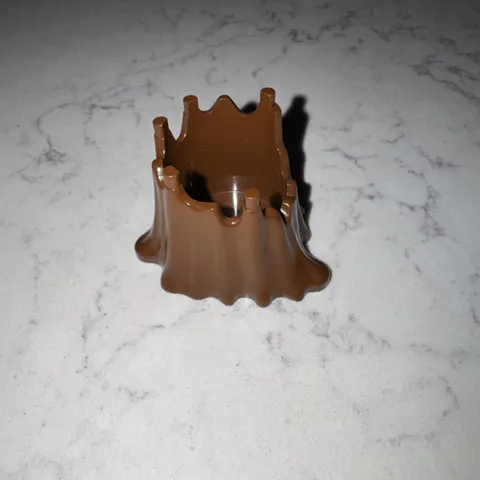 Lego Hollow Tree Stump 6x6  Brown - Plant Tree - New