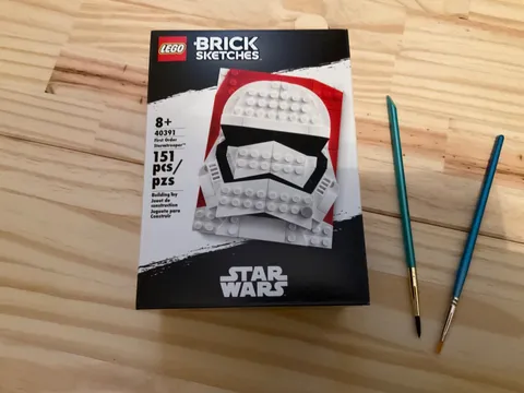 LEGO 40391 Star Wars First Order Stormtrooper Brick Sketches