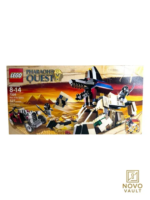 LEGO Pharaoh's Quest: Rise of the Sphinx (7326) - NEW & SEALED retired rare