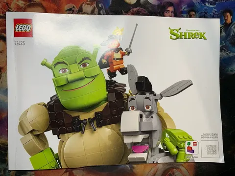 72423 LEGO INSTRUCTION BOOK ONLY Shrek Donkey & Puss in Boots