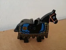 Lego Horse Barding, Ruffled Edge with Gold and Blue 2490px1 Set 3053 Ninja