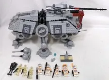 LEGO Star Wars  75337 AT-TE Walker Set Built With Minifigures