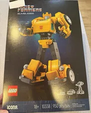 New Lego icons Transformers BUMBLEBEE 2-in-1 Model Converts Building Set 10338