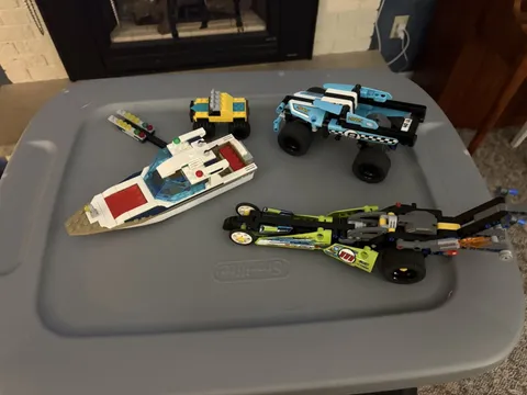 Lego Vehicle Lot 30594 42059 60221 42103