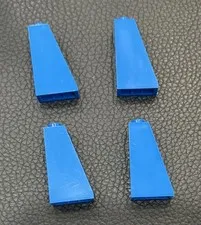 LEGO Lot of 4 Blue 2x1x3 Slope Replacement Pieces #4460b