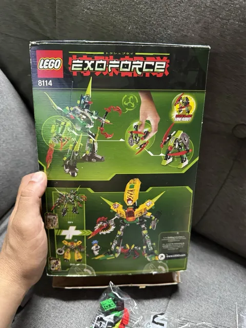 LEGO EXO-FORCE 8114 CHAMELEON HUNTER with HIKARU Set 2007 Complete