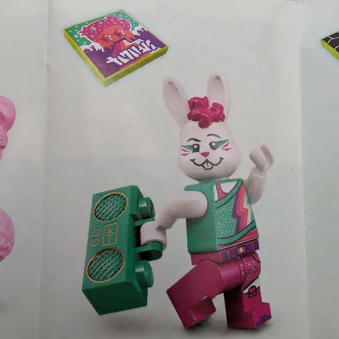 LEGO Minifigure Bunny Dancer, Vidiyo Bandmates Minifigure, Series 1 vid010
