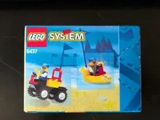 Vintage Lego System Beach Buggy 6437 New In Box SEALED