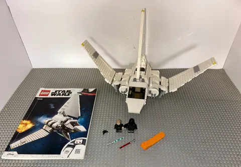 Lego 75302 Star Wars Imperial Shuttle Set Minifigures Manual