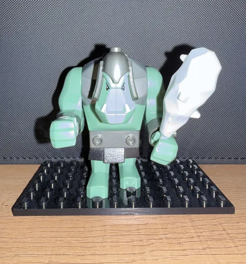 LEGO Fantasy Era Troll Bigfig Minifigure w/ White Club