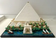 LEGO ARCHITECTURE: Great Pyramid of Giza (21058) No Box or Manual