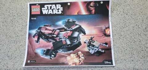 LEGO Star Wars 75145 Eclipse Fighter 363 pcs w/ 2 Minifigures Retired Set Rare