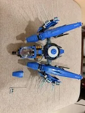 Lego Lightning Jet 70614 And Lego 71719 Retired Ninjago With Figs 95% Complete