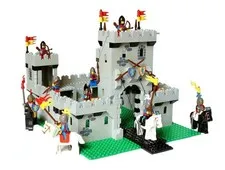 LEGO Castle 6080 King's Castle - Parts 100% Complete No Manuals Has Minifigures
