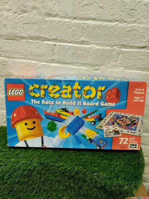 LEGO Creator The Race to Build It Board Game Incomplete Set