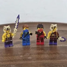 Lego Ninjago Tournament Of Elements Lot Kai Jay Tournament Robes Njo0117 Njo0128