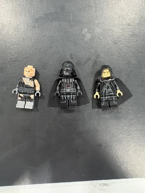 LEGO Star Wars 75183 Minifigures Lot of 3 burnt Vader Vader palpatine