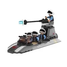 LEGO 7668 Star Wars Rebel Scout Speeder w/ Minifigs No Box Manual & Stickers