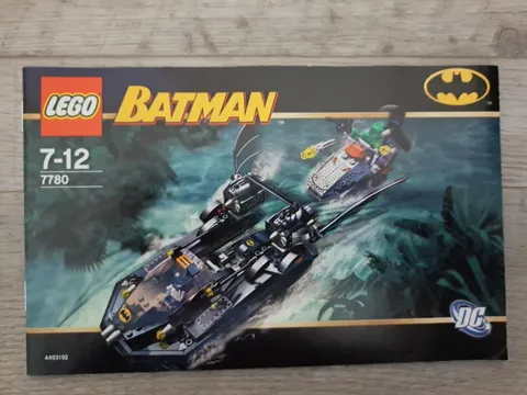 LEGO BATMAN 7780 Killer Croc INSTRUCTION MANUAL ONLY