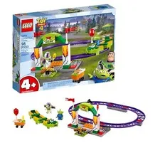 Lego Disney Toy Story 4 Set 10771 CARNIVAL THRILL COASTER Buzz Retired Complete
