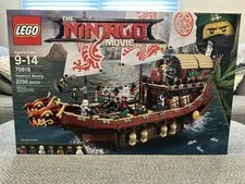 LEGO The Ninjago Movie 70618 Destiny's Bounty Brand New & Sealed Retired
