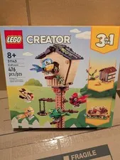 LEGO. CREATOR 3 in 1: Birdhouse (31143). New, Sealed, Retired 