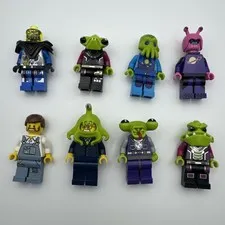 Lego Minifigures Lot Aliens Alien Conquest CMF Alien Figures Near Mint