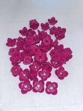 Lego New Plant Leaves 2x2 4 Petals/ Axle Hole Magenta X50